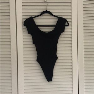 Off the shoulder body suit